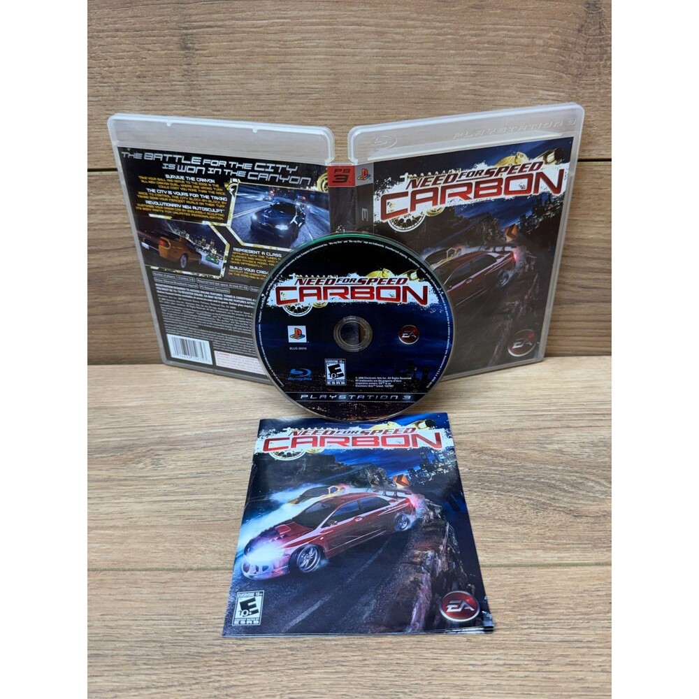 Need for Speed: Carbon (Sony PlayStation 3, 2006) Complete! Tested & Working!